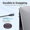 Дата кабель USB-C to USB-C 1.0m 2.0 100W Vention (COTBF) изображение 5
