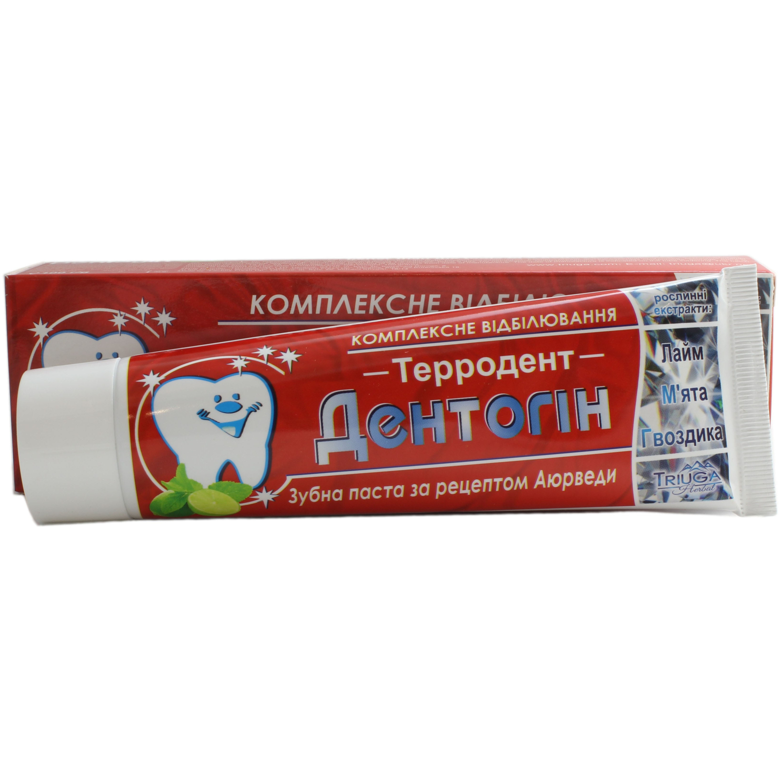Зубная паста Triuga Дентогин Терродент 100 г (4820164640449)