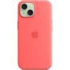 Чехол для мобильного телефона Apple iPhone 15 Silicone Case with MagSafe Guava (MT0V3ZM/A) изображение 4