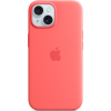 Чехол для мобильного телефона Apple iPhone 15 Silicone Case with MagSafe Guava (MT0V3ZM/A)