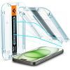 Стекло защитное Spigen Apple iPhone 15 Plus EZ FIT tR (2 Pack) (AGL06883) изображение 2