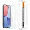 Стекло защитное Spigen Apple iPhone 15 Plus EZ FIT tR (2 Pack) (AGL06883)