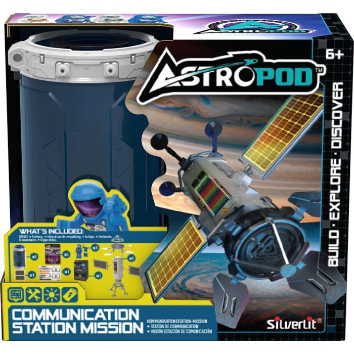 Ігровий набір Astropod з фігуркою – Місія Побудуй станцію зв'язку (80333)
