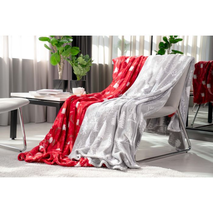 Плед Ardesto Flannel ялинки 160х200 см (ART0110PB) зображення 6