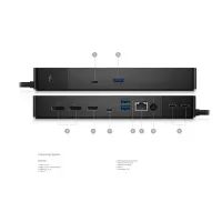 Порт-репликатор Dell Thunderbolt Dock WD22TB4, 180W (210-BDTD-EC) изображение 2