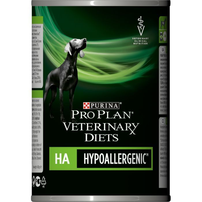 Консервы для собак Purina Pro Plan Veterinary Diets Hypoallergenic для щенков и взрослых собак 400 г (7613036689427/7613036689397) изображение 2