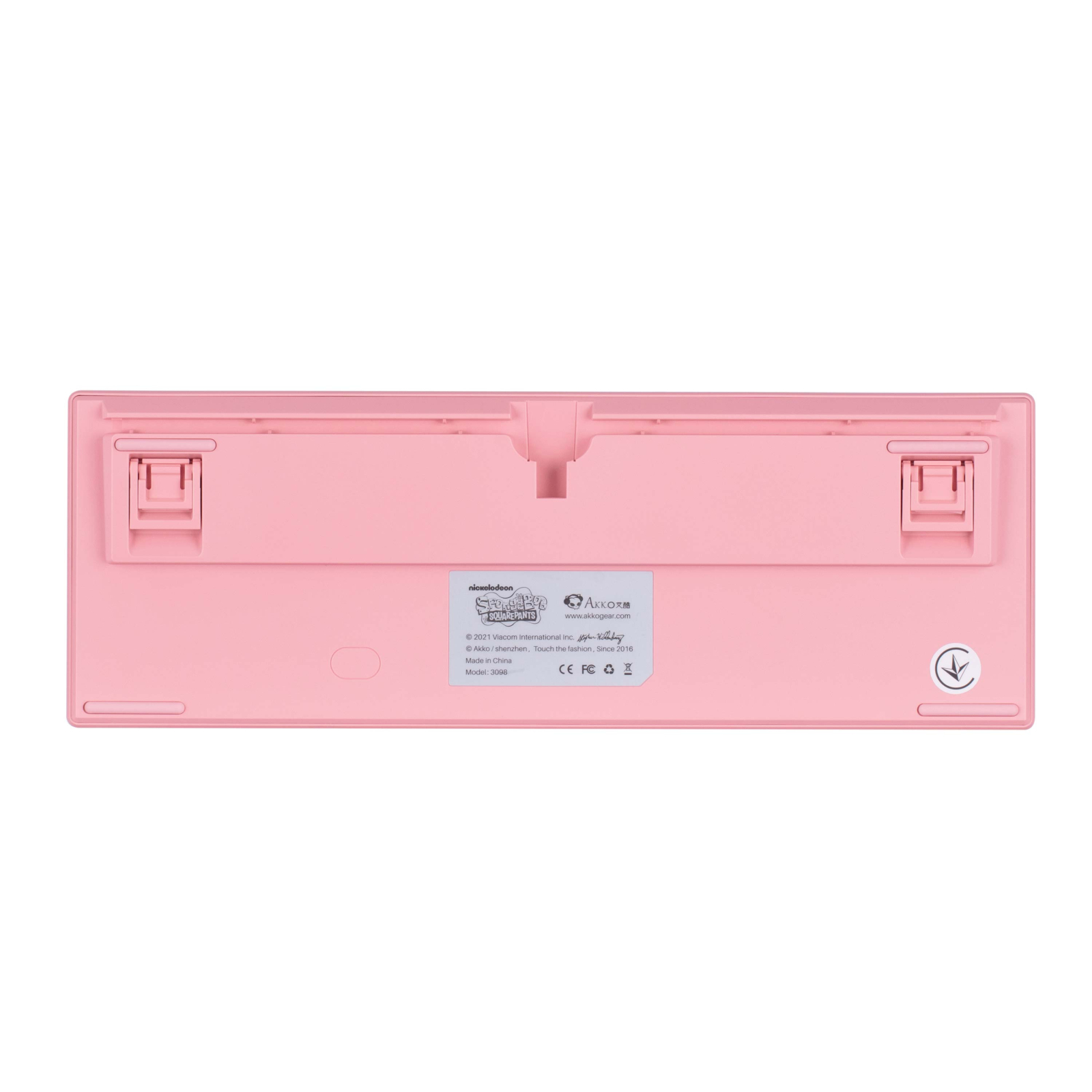 Клавиатура Akko 3098S Patrick 98Key CS Sponge Hot-swappable USB UA RGB Pink (6925758613910) изображение 4