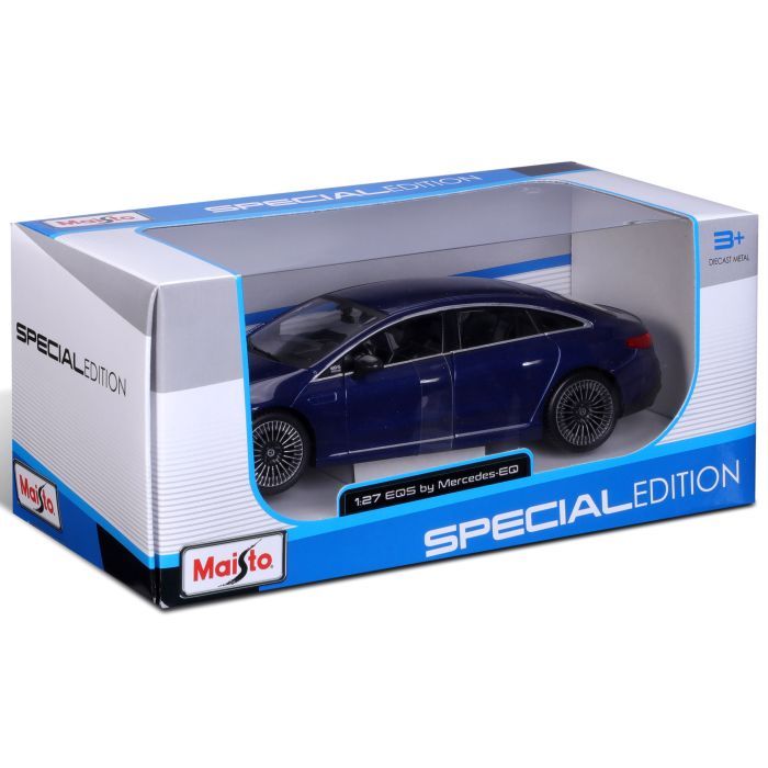 Машина Maisto Mercedes-Benz EQS 2022 1:24 Синий металлик (32902 met. blue) изображение 3