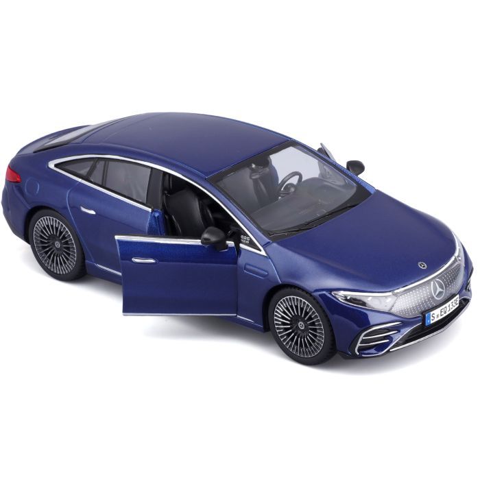Машина Maisto Mercedes-Benz EQS 2022 1:24 Синий металлик (32902 met. blue) изображение 7