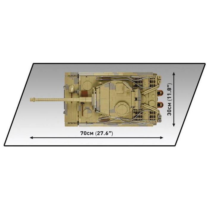 Конструктор Cobi PZKPFW VI Тигр 131, 1:12 8000 деталей (COBI-2801) зображення 12