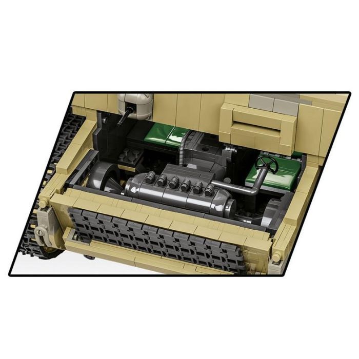 Конструктор Cobi PZKPFW VI Тигр 131, 1:12 8000 деталей (COBI-2801) зображення 6