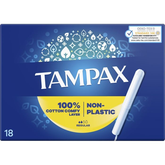 Тампоны Tampax Regular с аппликатором 18 шт. (8006540858509) изображение 2