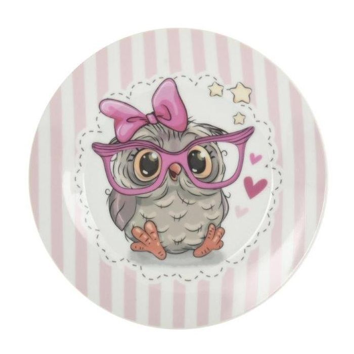 Тарелка Limited Edition Owl 18 см Обідня (YF6031-1)