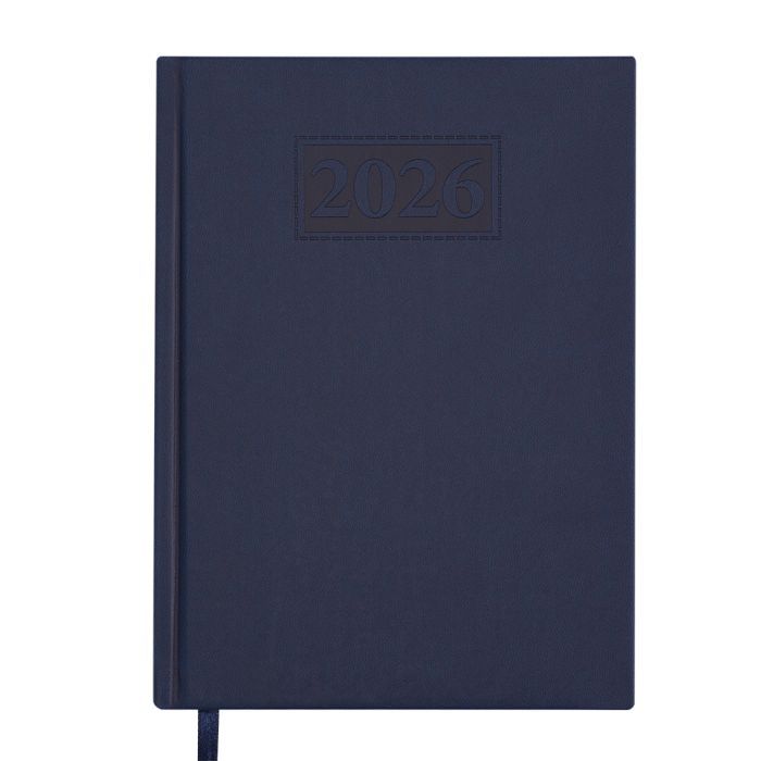 Еженедельник Buromax датированный 2026 GENTLE, А5 синий (BM.2109-02)
