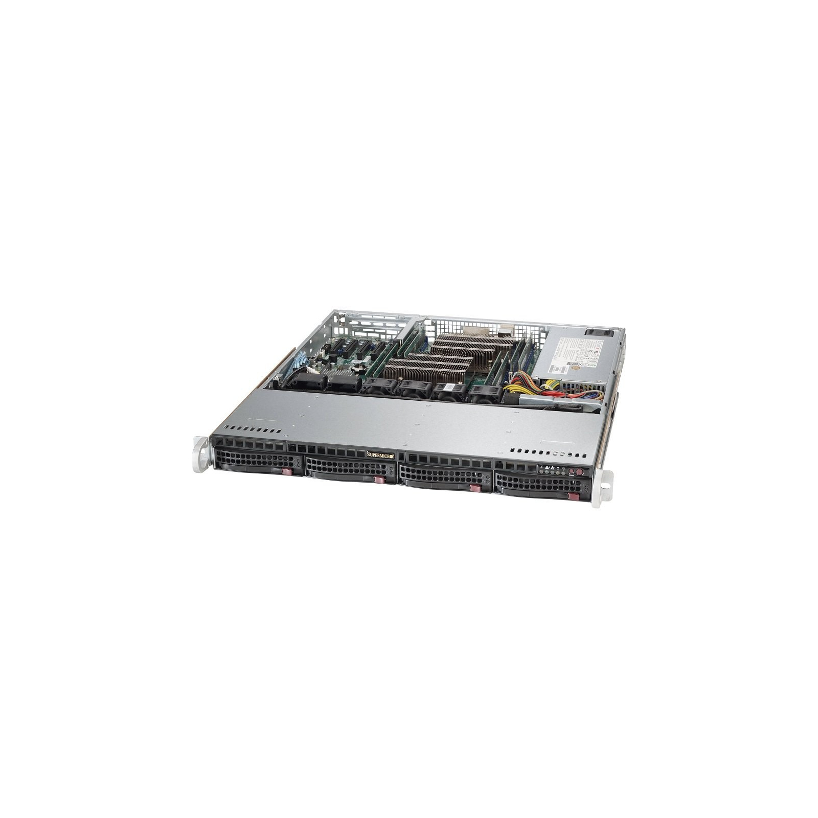 Корпус для сервера Supermicro 1U 800W/813MF2TQC-R804CB (CSE-813MF2TQC-R804CB)