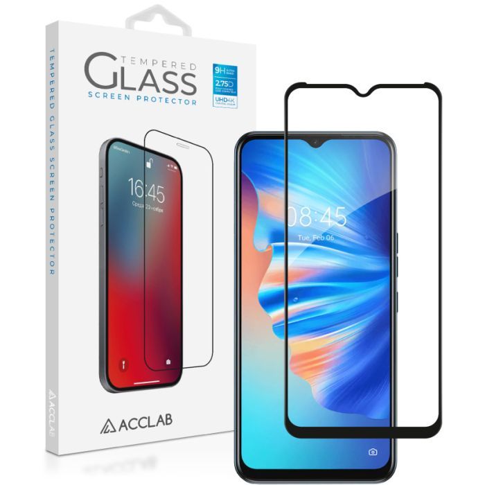 Стекло защитное ACCLAB Full Glue Tecno Spark 8T (1283126542244) изображение 7