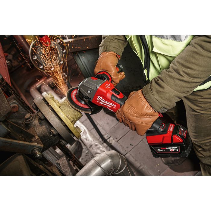 Шлифовальная машина Milwaukee M18 FSAGV125XB-0X, 125 мм, HD кейс (без АКБ и ЗУ) (4933478436) изображение 7