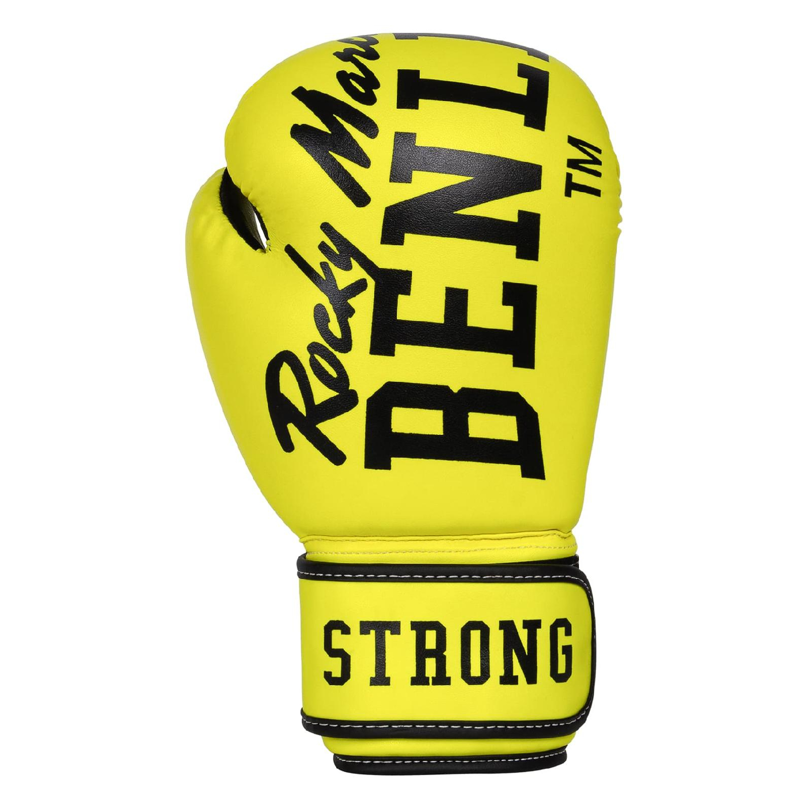 Боксерські рукавички Benlee Chunky B PU-шкіра 8oz Жовті (199261 (Neon yellow) 8 oz.) зображення 2