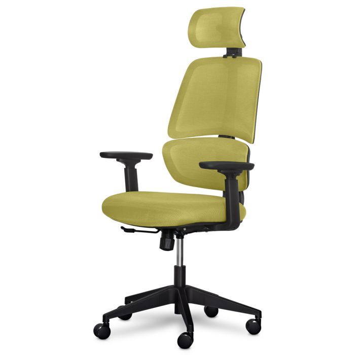 Офісне крісло Mealux Leo Air Black (Y-543 KB)