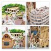 Пазл Cubic Fun Трехмерная головоломка-конструктор City Line Barcelona (MC256h) изображение 7