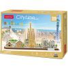 Пазл Cubic Fun Трехмерная головоломка-конструктор City Line Barcelona (MC256h)