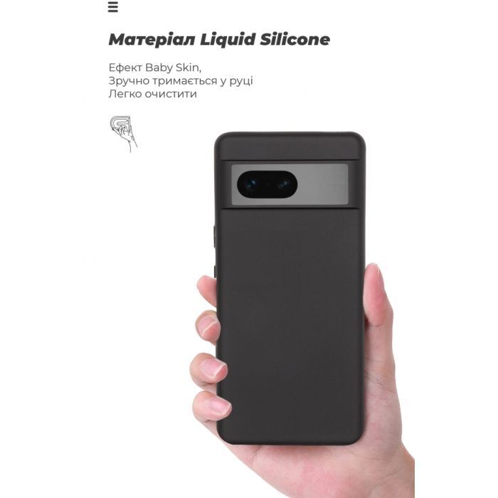 Чохол до мобільного телефона Armorstandart ICON Case Google Pixel 7 Black (ARM72398) зображення 7