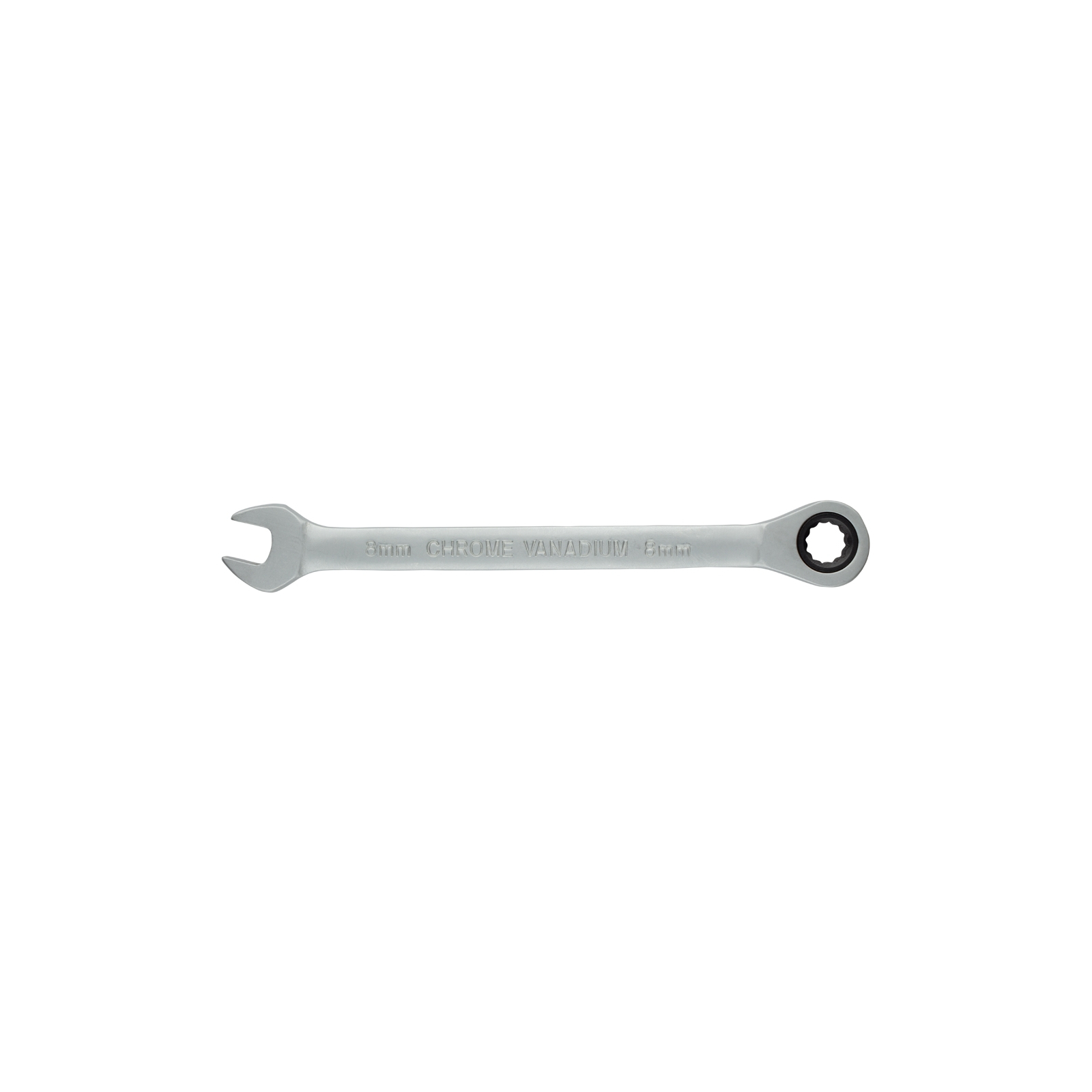 Ключ Sigma рожково-накидной с трещеткой 15мм CrV satine (6022151) изображение 2