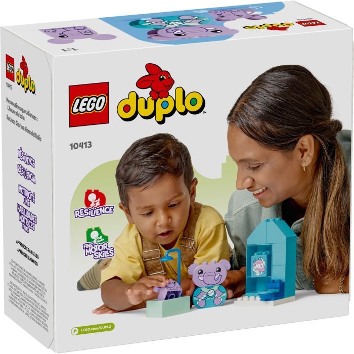 Конструктор LEGO DUPLO My First Повседневные процедуры: Время принимать ванну 15 деталей (10413) изображение 5