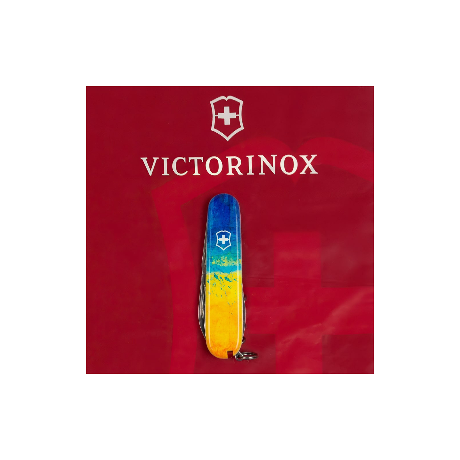 Нож Victorinox Spartan Ukraine 91 мм Жовто-синій малюнок (1.3603.7_T3100p) изображение 9