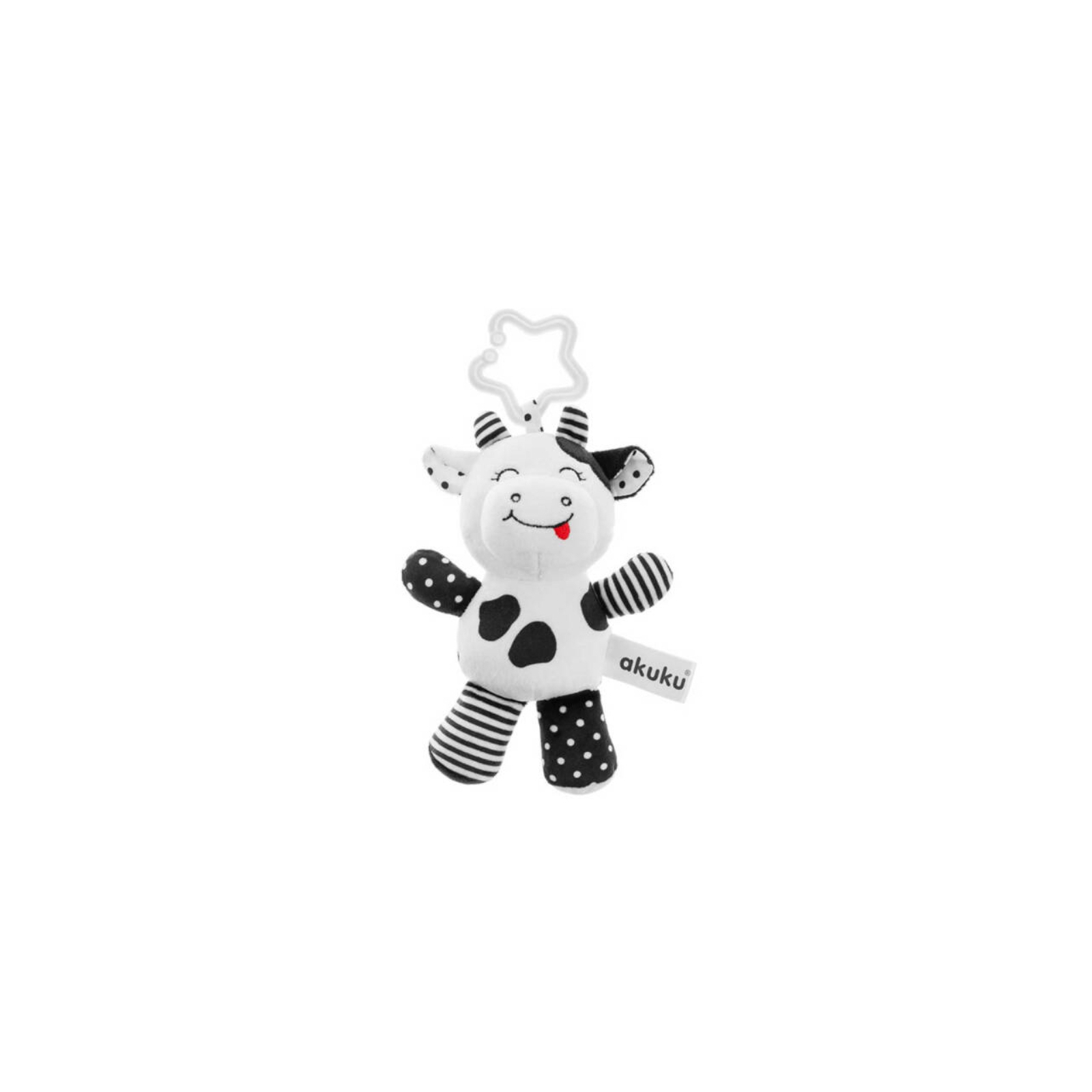 Іграшка на коляску Akuku Корова Чорно-біла (A0471)
