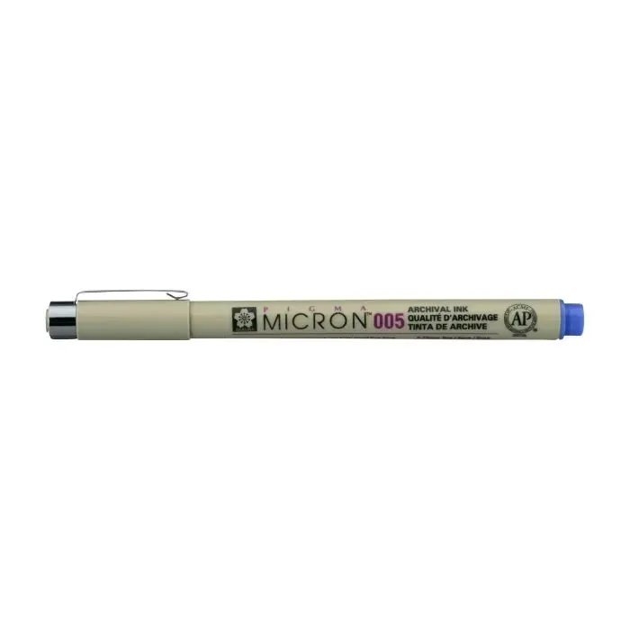 Лайнер Sakura Pigma Micron (0.05) 0,2мм Синий (084511318427)