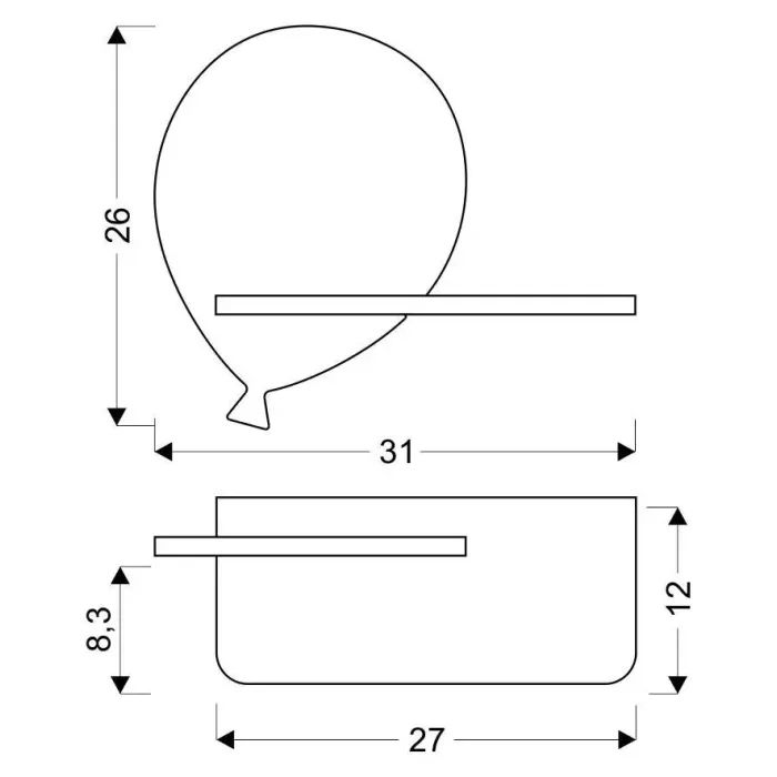 Світильник Candellux BALOON (21-85108) зображення 2