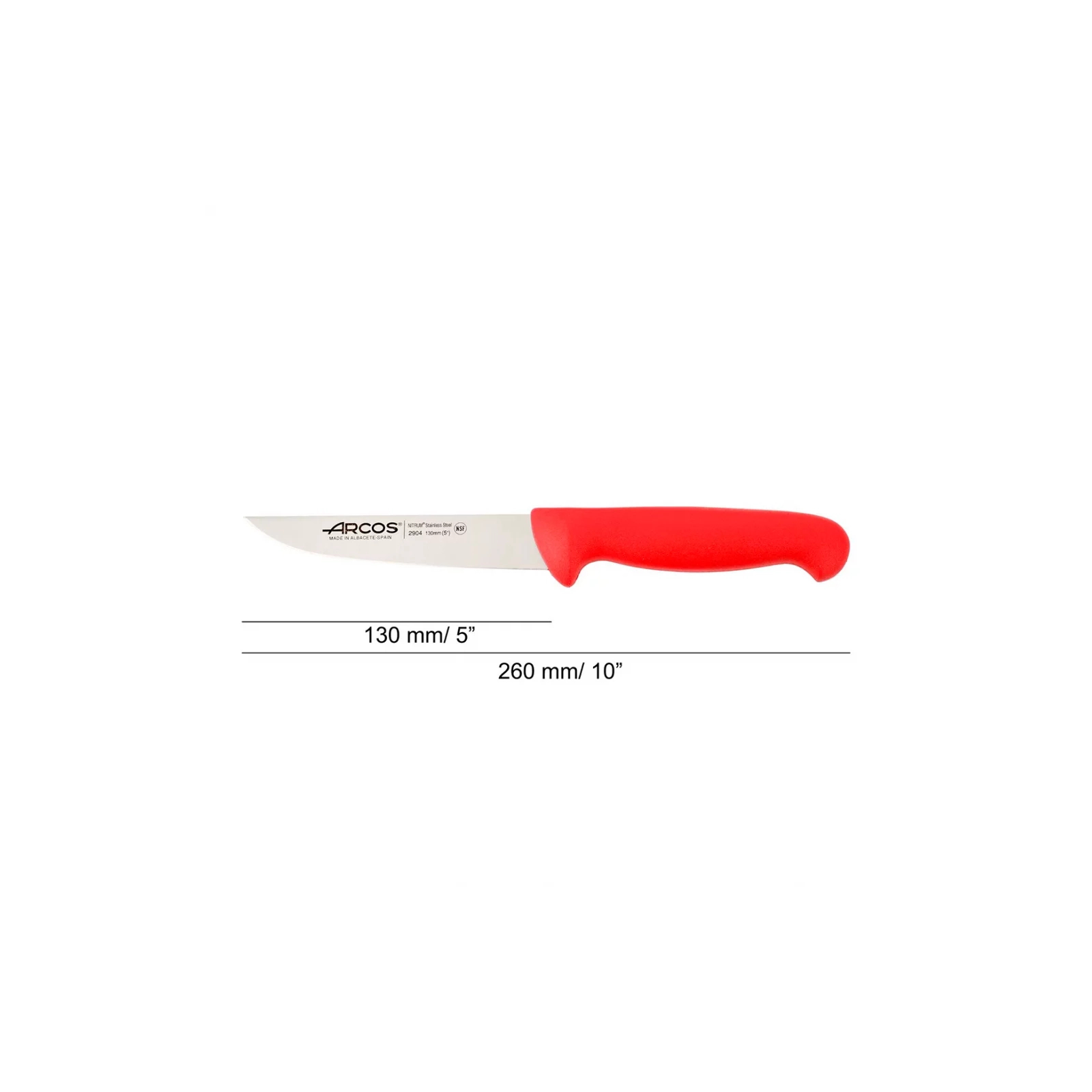 Кухонный нож Arcos серія "2900" 130 мм Зелений (290421) изображение 2