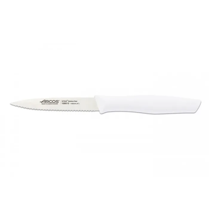 Кухонный нож Arcos Nova для чищення зубчатий 100 мм Коричневий (188618) изображение 2