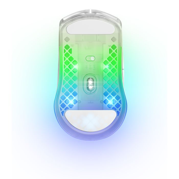 Мышка SteelSeries Aerox 3 Wireless Ghost (SS62610) изображение 3