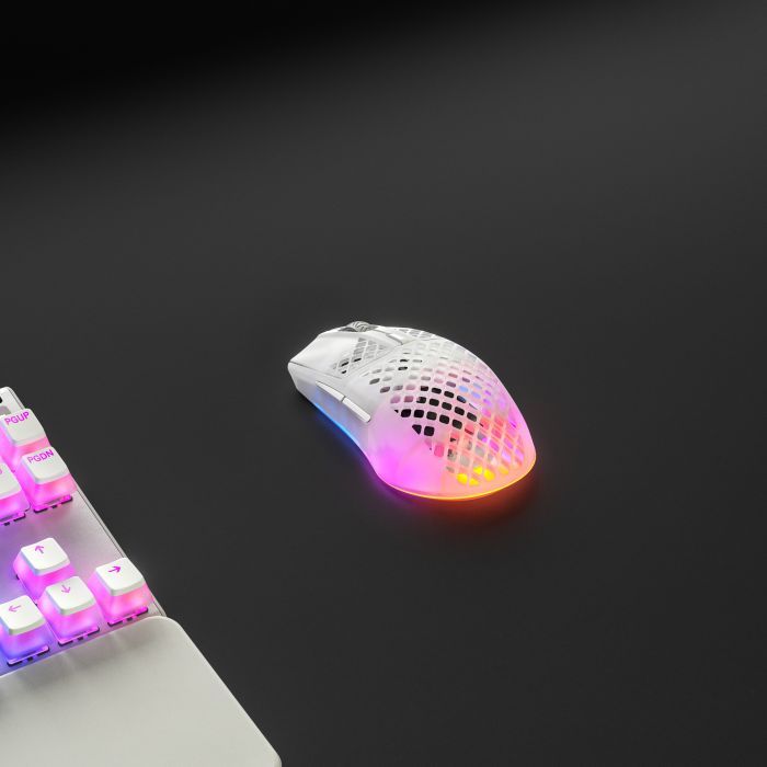 Мышка SteelSeries Aerox 3 Wireless Ghost (SS62610) изображение 6