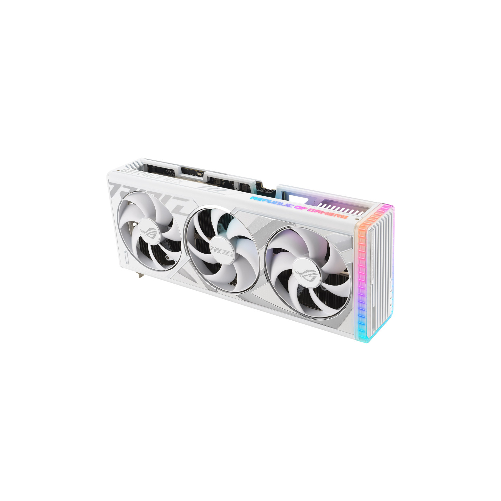 Видеокарта ASUS GeForce RTX4080 SUPER 16Gb ROG STRIX OC GAMING WHITE (ROG-STRIX-RTX4080S-O16G-WHITE) изображение 3
