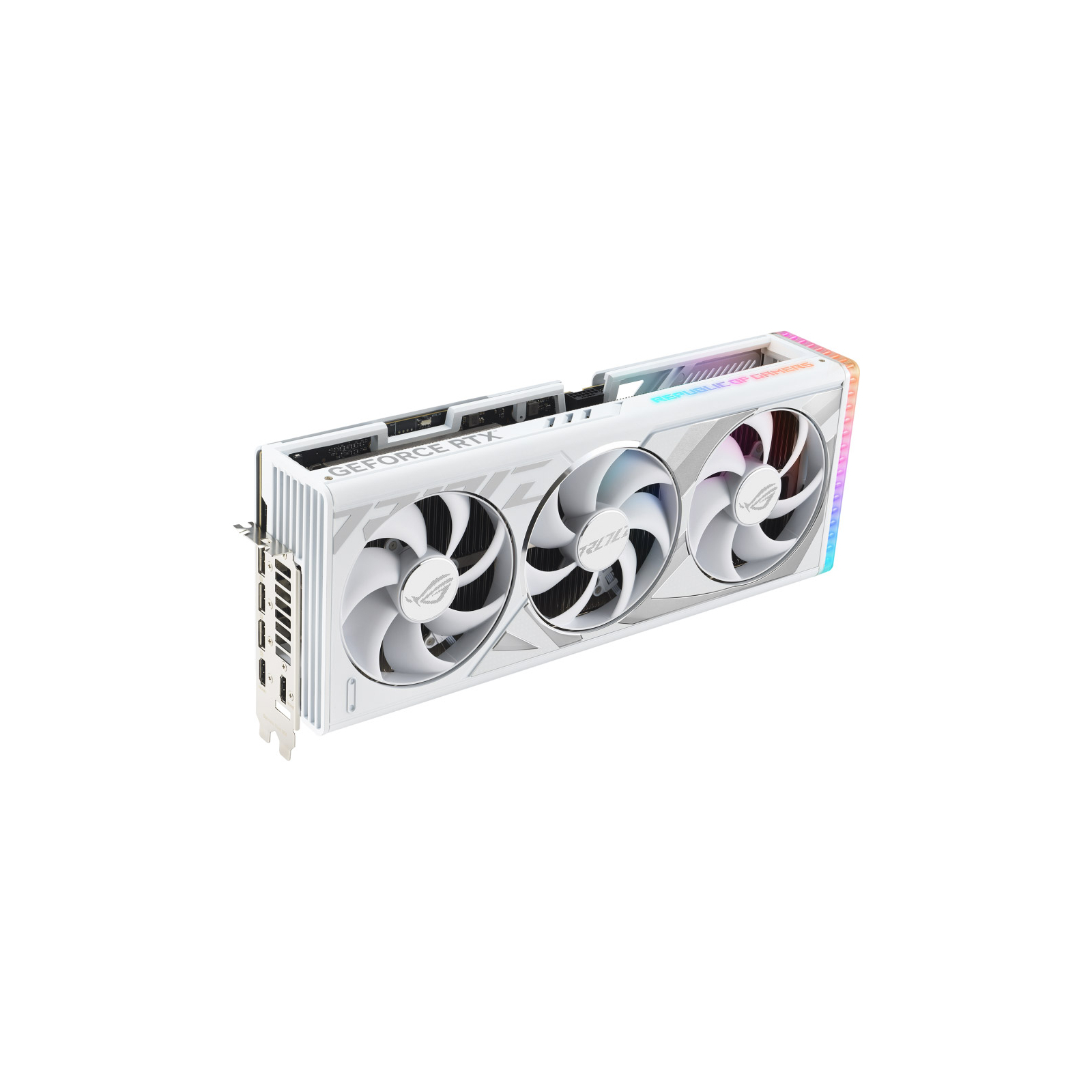 Видеокарта ASUS GeForce RTX4080 SUPER 16Gb ROG STRIX OC GAMING WHITE (ROG-STRIX-RTX4080S-O16G-WHITE) изображение 5