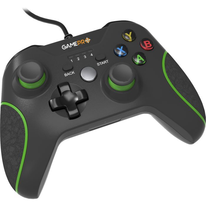 Геймпад GamePro MG450B PC/PS3/Android Black-Green (MG450B) изображение 2
