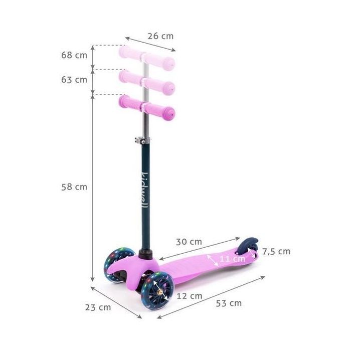 Самокат Kidwell Uno Violet (HUBAUNO01A2) изображение 7