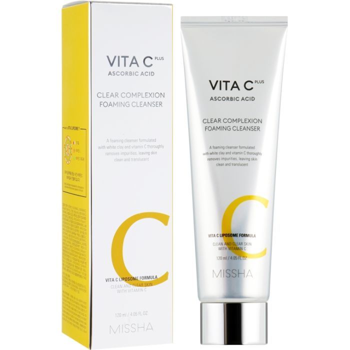 Пенка для умывания Missha Vita C Plus Clear Complexion Foaming Cleanser 120 мл (8809643523479)