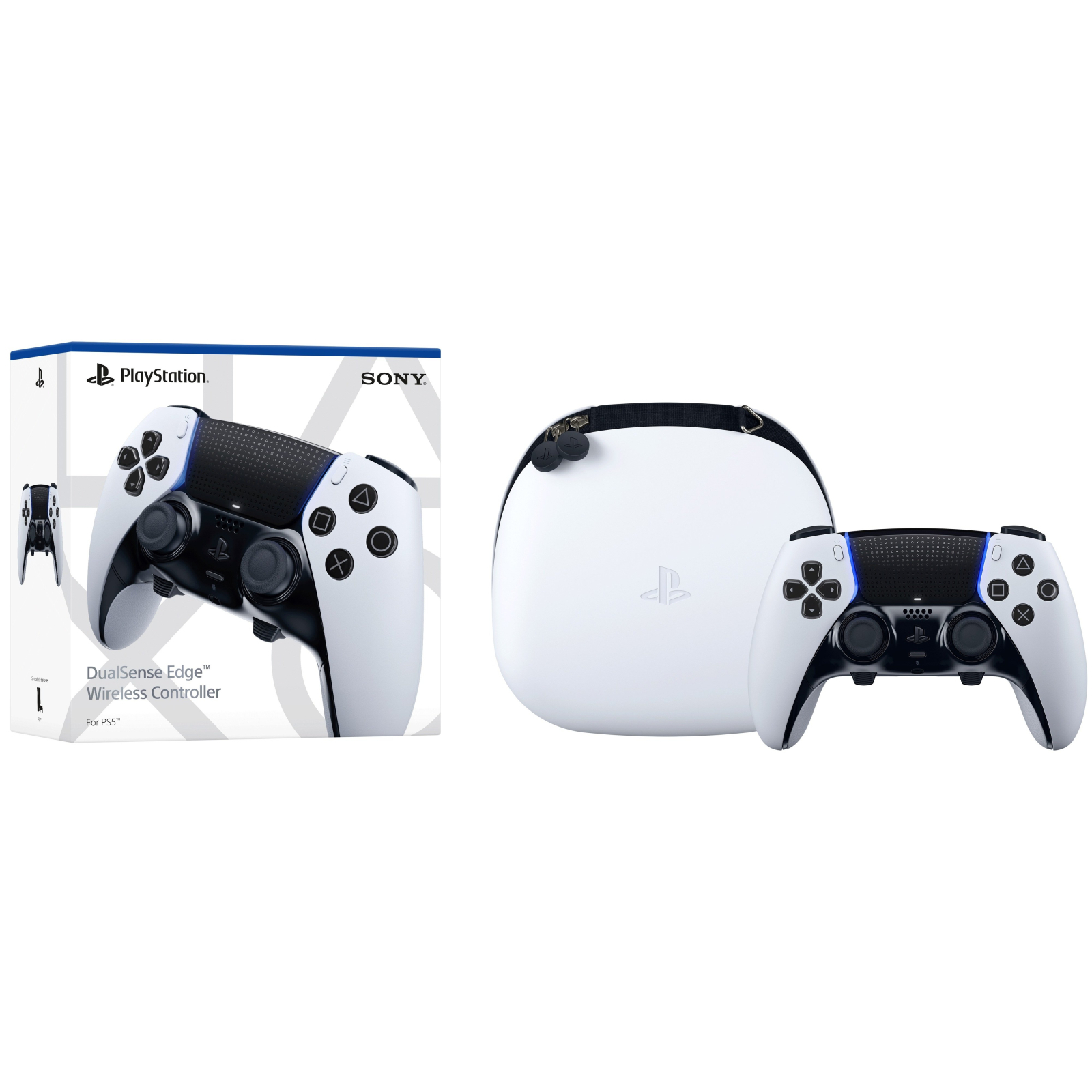 Геймпад Playstation Dualsense EDGE White для PS5 Digital Edition (9444398) изображение 5