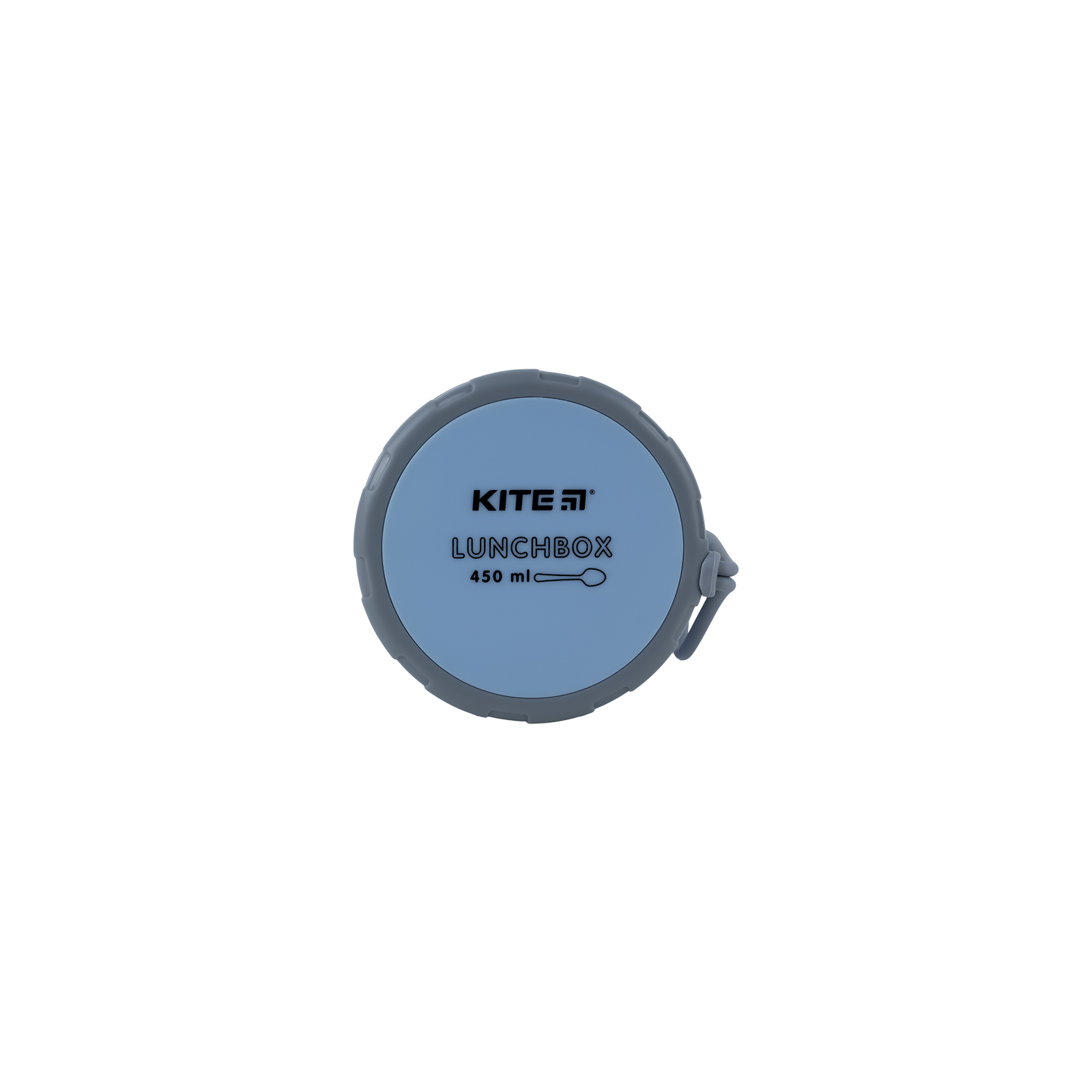 Ланч-бокс детский Kite круглый 450 мл, голубой (K23-187-2) изображение 8