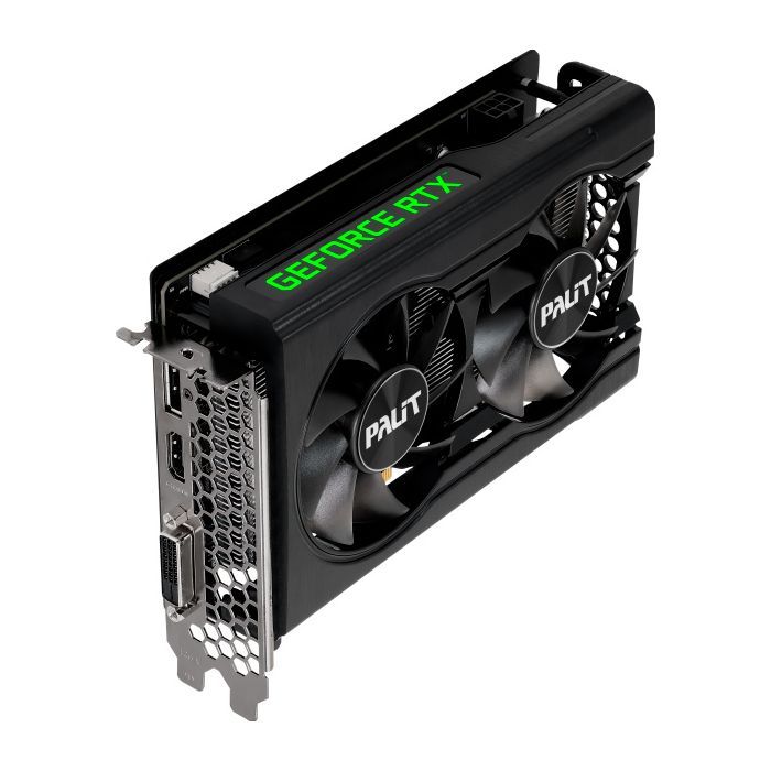 Видеокарта Palit RTX 3050 DUAL 8GB (NE63050018P1-1070D) изображение 2