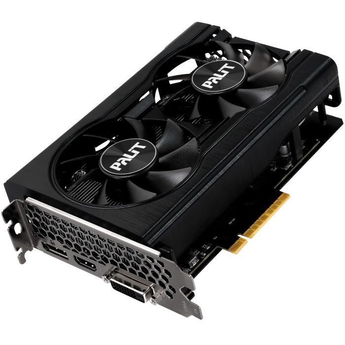 Видеокарта Palit RTX 3050 DUAL 8GB (NE63050018P1-1070D) изображение 4