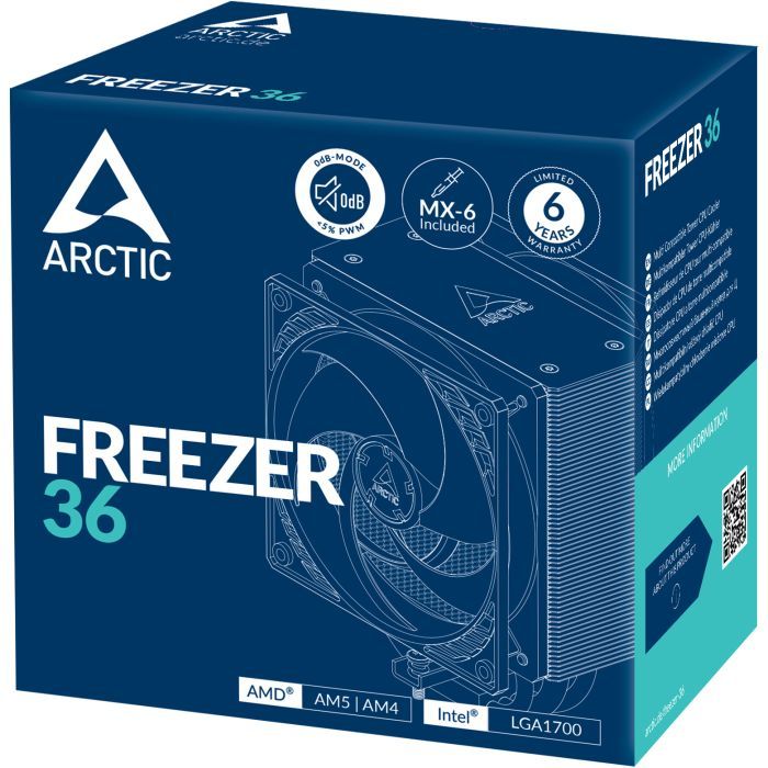 Кулер для процессора Arctic ACFRE00121A изображение 6