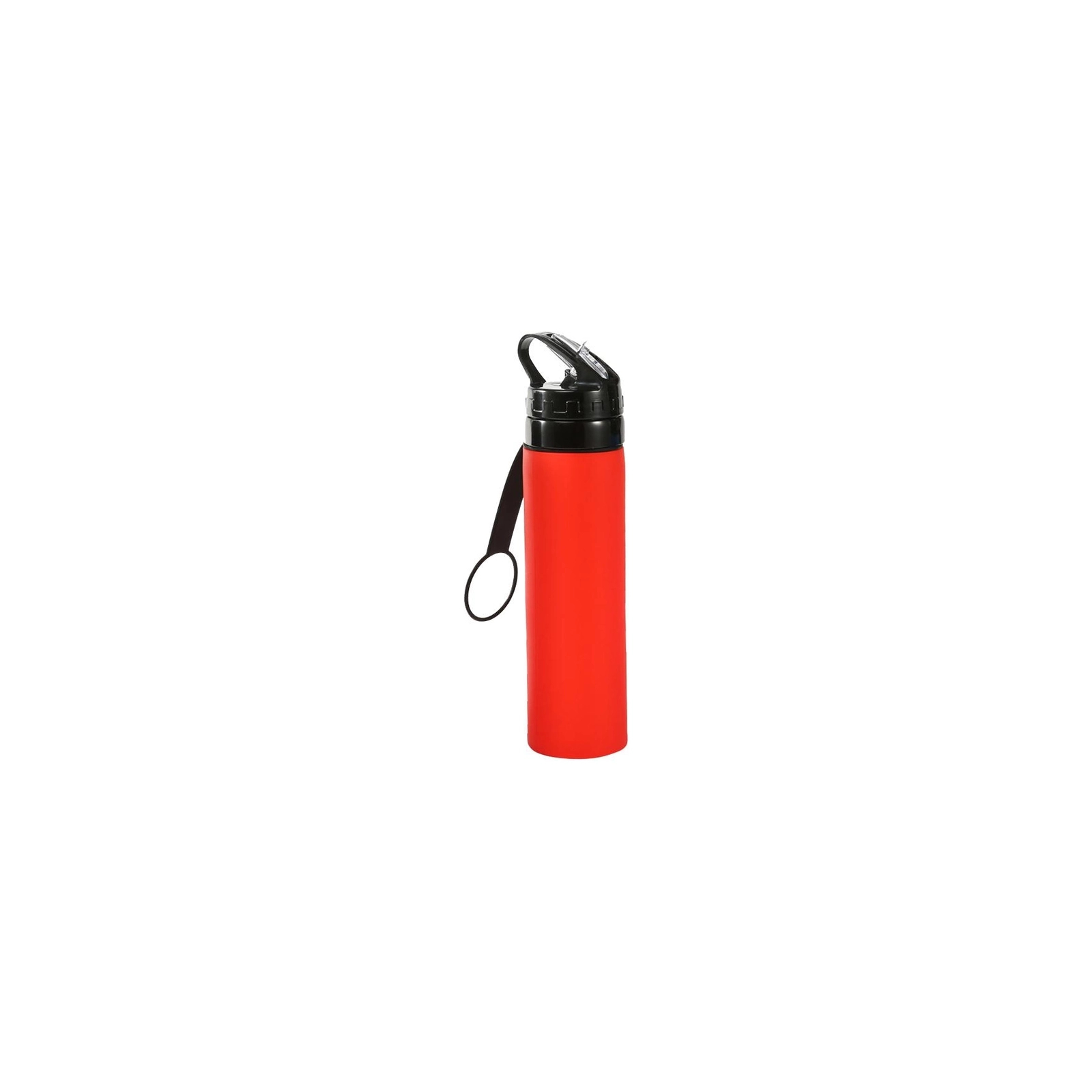Пляшка для води XoKo ChildCare 100 Червона Складна Силіконова (XK-BOTL100-RD) зображення 4
