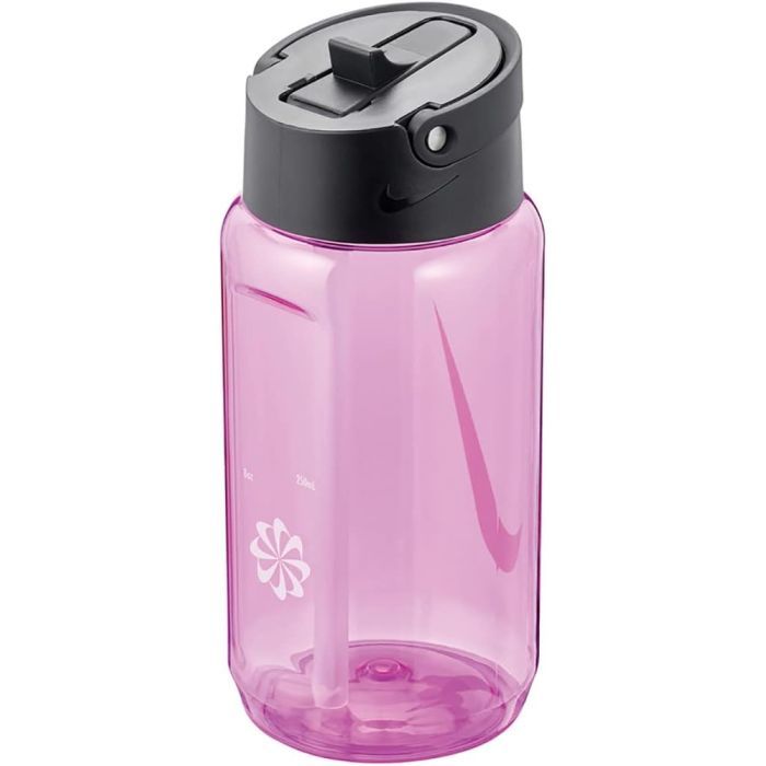Пляшка для води Nike TR Renew Recharge Straw Bottle 24 OZ блакитний, чорний 709 мл N.100.7642.445.24 (887791733429)