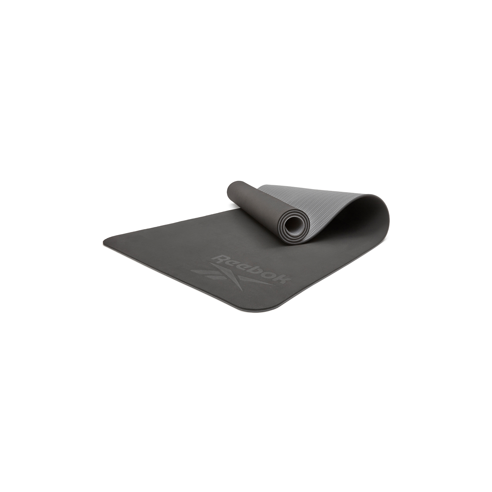 Коврик для йоги Reebok Double Sided Yoga Mat чорний, сірий RAYG-11042BKGR (885652020817) изображение 5