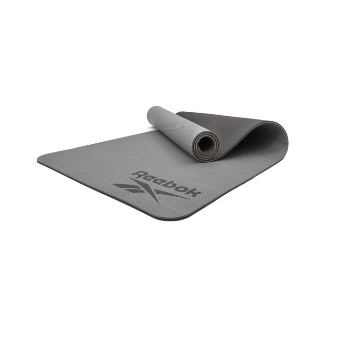 Коврик для йоги Reebok Double Sided Yoga Mat чорний, сірий RAYG-11042BKGR (885652020817) изображение 7
